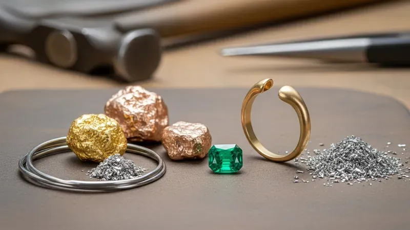 Métaux pour bague en émeraude : lequel choisir ?